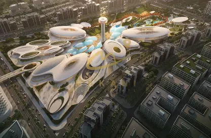 Apartment - 1 Bedroom - 2 Bathrooms for sale in Areej Apartments - Aljada - Sharjah