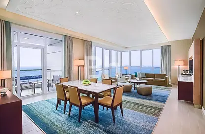 Hotel  and  Hotel Apartment - 3 Bedrooms - 3 Bathrooms for rent in DoubleTree by Hilton Dubai Jumeirah Beach - Jumeirah Beach Residence - Dubai