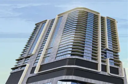 Apartment - 1 Bedroom - 2 Bathrooms for sale in Oasis Tower - Al Rashidiya 1 - Al Rashidiya - Ajman