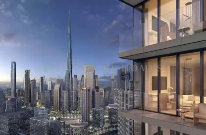 Apartment - 1 Bedroom - 2 Bathrooms for sale in Peninsula Four - Peninsula - Business Bay - Dubai