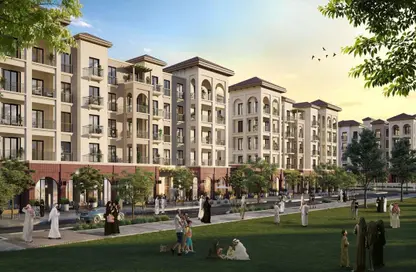 Apartment - 1 Bedroom - 2 Bathrooms for sale in Bloom Living - Zayed City (Khalifa City C) - Khalifa City - Abu Dhabi