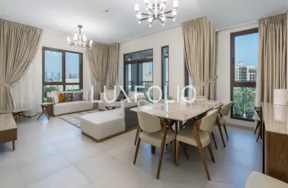 Apartment - 3 Bedrooms - 5 Bathrooms for rent in Lamtara 3 - Madinat Jumeirah Living - Umm Suqeim - Dubai