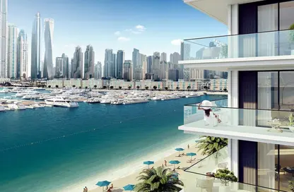 Apartment - 2 Bedrooms - 3 Bathrooms for sale in Beach Mansion - EMAAR Beachfront - Dubai Harbour - Dubai