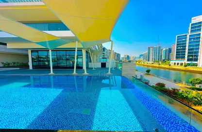 Apartment - 3 Bedrooms - 5 Bathrooms for rent in Al Beed Terrace - Al Raha Beach - Abu Dhabi
