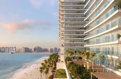 Apartment - 2 Bedrooms - 2 Bathrooms for sale in Seapoint - EMAAR Beachfront - Dubai Harbour - Dubai