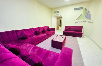 Living Room image for: Apartment - 2 Bedrooms - 2 Bathrooms for rent in Al Naemiya Tower 2 - Al Naemiya Towers - Al Nuaimiya - Ajman, Image 1