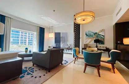 Apartment - 2 Bedrooms - 3 Bathrooms for rent in Fairmont Marina Residences - The Marina - Abu Dhabi