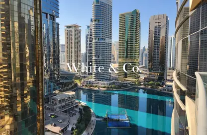 شقة - غرفة نوم - 2 حمامات للبيع في برج كونكورد - (JLT) مجمع H - أبراج بحيرة الجميرا - دبي