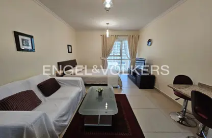 Apartment - Studio - 1 Bathroom for rent in Goldcrest Executive - JLT Cluster C - Jumeirah Lake Towers - Dubai