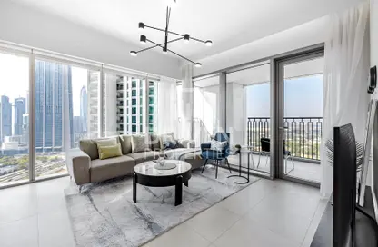 Apartment - 2 Bedrooms - 3 Bathrooms for rent in Downtown Views II Tower 3 - Downtown Views II - Downtown Dubai - Dubai