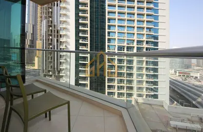 شقة - غرفة نوم - 2 حمامات للايجار في C برج فيوز - برج فيوز - دبي وسط المدينة - دبي