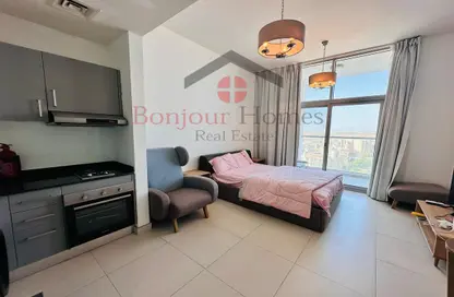 Room / Bedroom image for: Apartment - 1 Bathroom for rent in Candace Acacia - Azizi Residence - Al Furjan - Dubai, Image 1