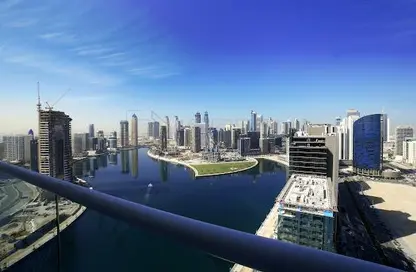 Balcony image for: Apartment - 1 Bedroom - 2 Bathrooms for rent in PRIVE BY DAMAC (A) - DAMAC Maison Privé - Business Bay - Dubai, Image 1