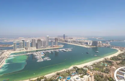 شقة - غرفة نوم - 2 حمامات للايجار في أوشن هايتس - دبي مارينا - دبي