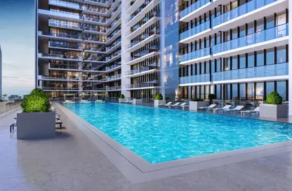 Apartment - Studio - 1 Bathroom for sale in Binghatti Amberhall - Jumeirah Village Circle - Dubai