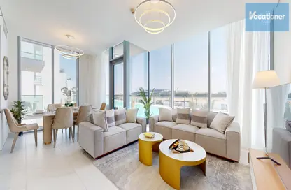 Living / Dining Room image for: Apartment - 2 Bedrooms - 3 Bathrooms for rent in Residences 21 - District One - Mohammed Bin Rashid City - Dubai, Image 1