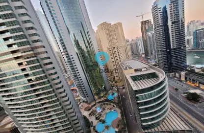 Outdoor Building image for: Apartment - 1 Bedroom - 2 Bathrooms for rent in Bahar 6 - Bahar - Jumeirah Beach Residence - Dubai, Image 1