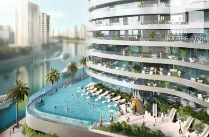 شقة - غرفة نوم - 2 حمامات للبيع في تاج القناة 2 - كانال كراون - الخليج التجاري - دبي