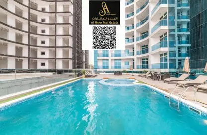 Apartment - 1 Bedroom - 2 Bathrooms for rent in Oasis Tower - Al Rashidiya 1 - Al Rashidiya - Ajman