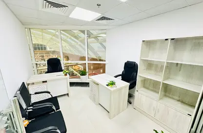 Office Space - Studio - 1 Bathroom for rent in Business Atrium Building - Oud Metha - Bur Dubai - Dubai