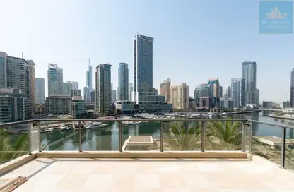 شقة - 3 غرف نوم - 3 حمامات للايجار في السحاب 1 - السحاب - دبي مارينا - دبي