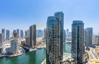 Apartment - 4 Bedrooms - 5 Bathrooms for rent in Sadaf 8 - Sadaf - Jumeirah Beach Residence - Dubai