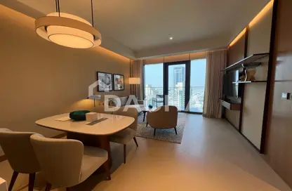 شقة - غرفة نوم - 2 حمامات للايجار في العنوان رزيدنسز برج الأوبرا دبي 1 - ذو ادراس ريزيدنس دبي أوبرا - وسط مدينة دبي - دبي