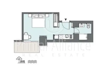 Apartment - 1 Bathroom for sale in Peninsula Two - Peninsula - Business Bay - Dubai