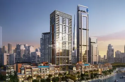 Apartment - Studio - 1 Bathroom for sale in Peninsula One - Peninsula - Business Bay - Dubai