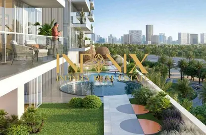 Apartment - 2 Bedrooms - 3 Bathrooms for sale in il Teatro Residences 2 - Naseej District - Aljada - Sharjah