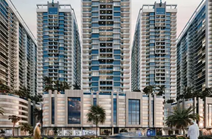 Apartment - 3 Bedrooms - 4 Bathrooms for sale in Ajman Creek Towers - Al Rashidiya 1 - Al Rashidiya - Ajman