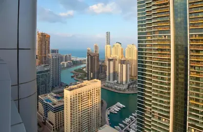شقة - 4 غرف نوم - 4 حمامات للايجار في برج هورايزون - دبي مارينا - دبي
