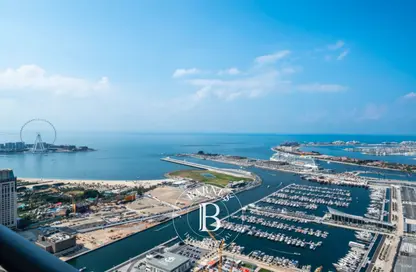 شقة - 2 غرف نوم - 2 حمامات للايجار في برج الأميرة - دبي مارينا - دبي