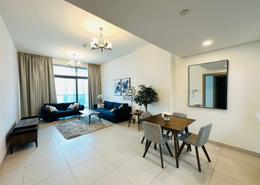 Living / Dining Room image for: Apartment - 1 bedroom - 2 bathrooms for rent in Al Sayyah Residence - Arjan - Dubai, Image 1