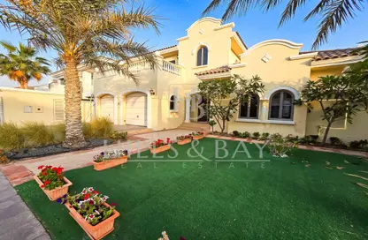 Villa - 4 Bedrooms - 6 Bathrooms for rent in Garden Homes Frond D - Garden Homes - Palm Jumeirah - Dubai