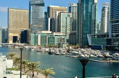 Apartment - 1 Bedroom - 2 Bathrooms for rent in Sparkle Tower 1 - Sparkle Towers - Dubai Marina - Dubai