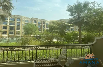 شقة - غرفة نوم - 1 حمام للايجار في ريسورتز بي دانوب - ارجان - دبي