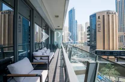 Apartment - 2 Bedrooms - 2 Bathrooms for rent in Silverene Tower B - Silverene - Dubai Marina - Dubai