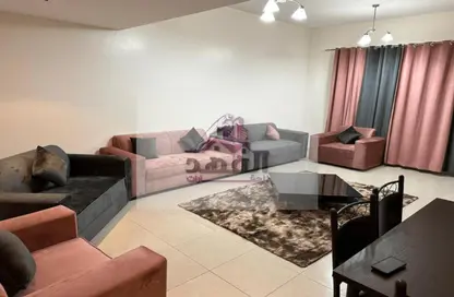 Living Room image for: Apartment - 2 Bedrooms - 2 Bathrooms for rent in Ajman Twins - Al Nuaimiya - Ajman, Image 1