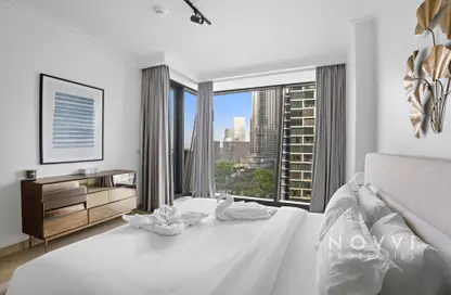 Apartment - 1 Bedroom - 2 Bathrooms for rent in Burj Vista 2 - Burj Vista - Downtown Dubai - Dubai