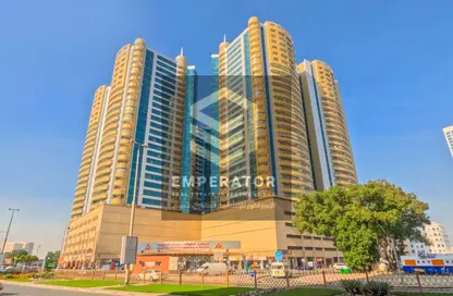 Apartment - Studio - 1 Bathroom for sale in Horizon Towers - Ajman Downtown - Ajman