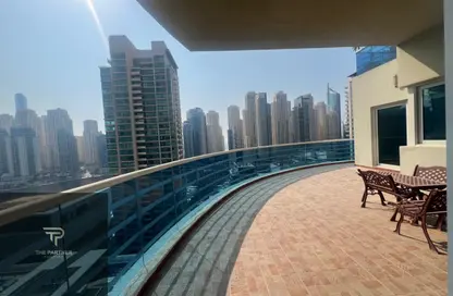 Apartment - 2 Bedrooms - 2 Bathrooms for rent in Cascades Tower - Dubai Marina - Dubai