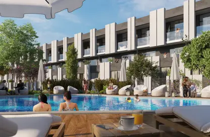Townhouse - 3 Bedrooms - 4 Bathrooms for sale in Reportage Village Khalifa City - Khalifa City - Abu Dhabi