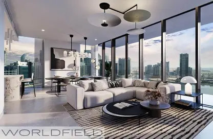 Apartment - Studio - 1 Bathroom for sale in Peninsula Four - Peninsula - Business Bay - Dubai