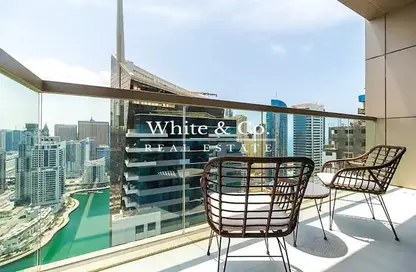 Apartment - 3 Bedrooms - 4 Bathrooms for rent in No.9 - Dubai Marina - Dubai