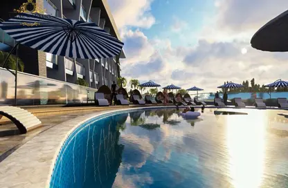 Apartment - Studio - 1 Bathroom for rent in Samana Golf Avenue - Dubai Studio City - Dubai