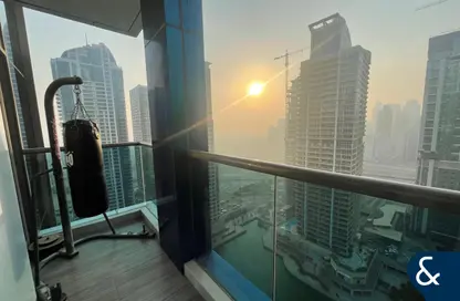 شقة - 2 غرف نوم - 3 حمامات للايجار في إقامة إم بي إل - (JLT) مجمع K - أبراج بحيرة الجميرا - دبي
