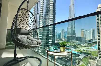 Apartment - 2 Bedrooms - 2 Bathrooms for rent in Act Towers - Opera District - Downtown Dubai - Dubai