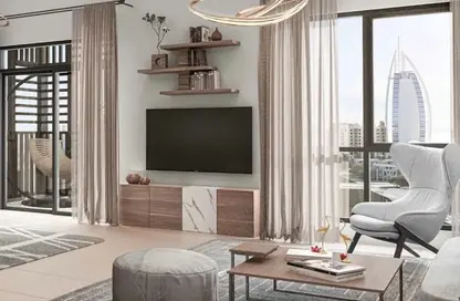 Apartment - 3 Bedrooms - 4 Bathrooms for sale in Lamaa - Madinat Jumeirah Living - Umm Suqeim - Dubai