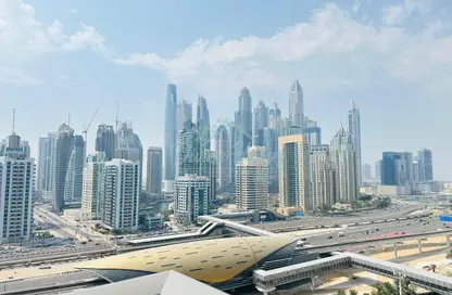 Apartment - 1 Bedroom - 2 Bathrooms for rent in Green Lakes Towers - JLT Cluster S - Jumeirah Lake Towers - Dubai
